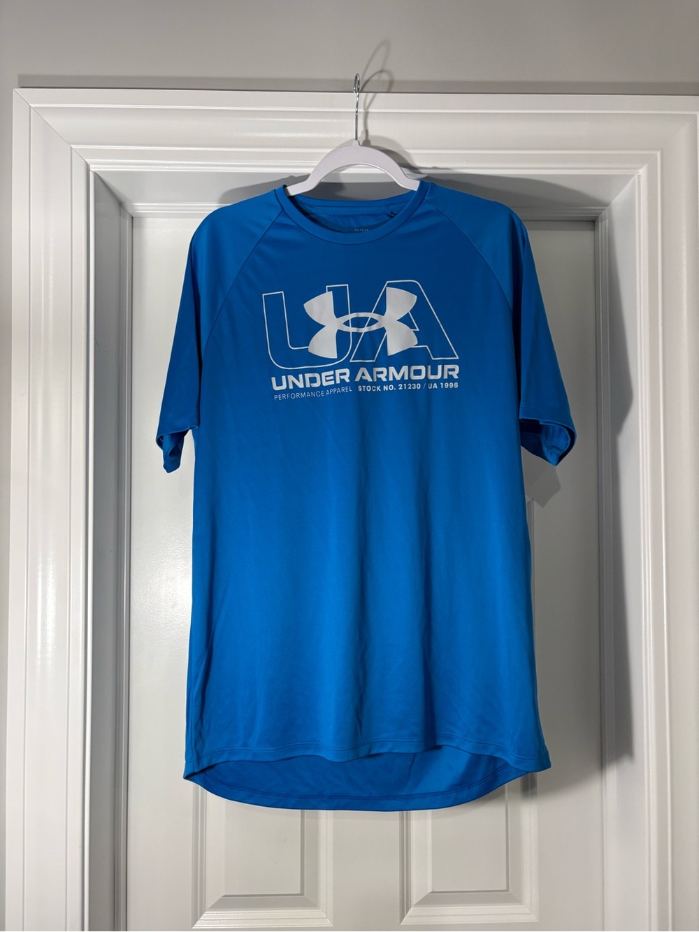 Under Armour Men’s Bright Blue UA Logo Short Sleeve Tee